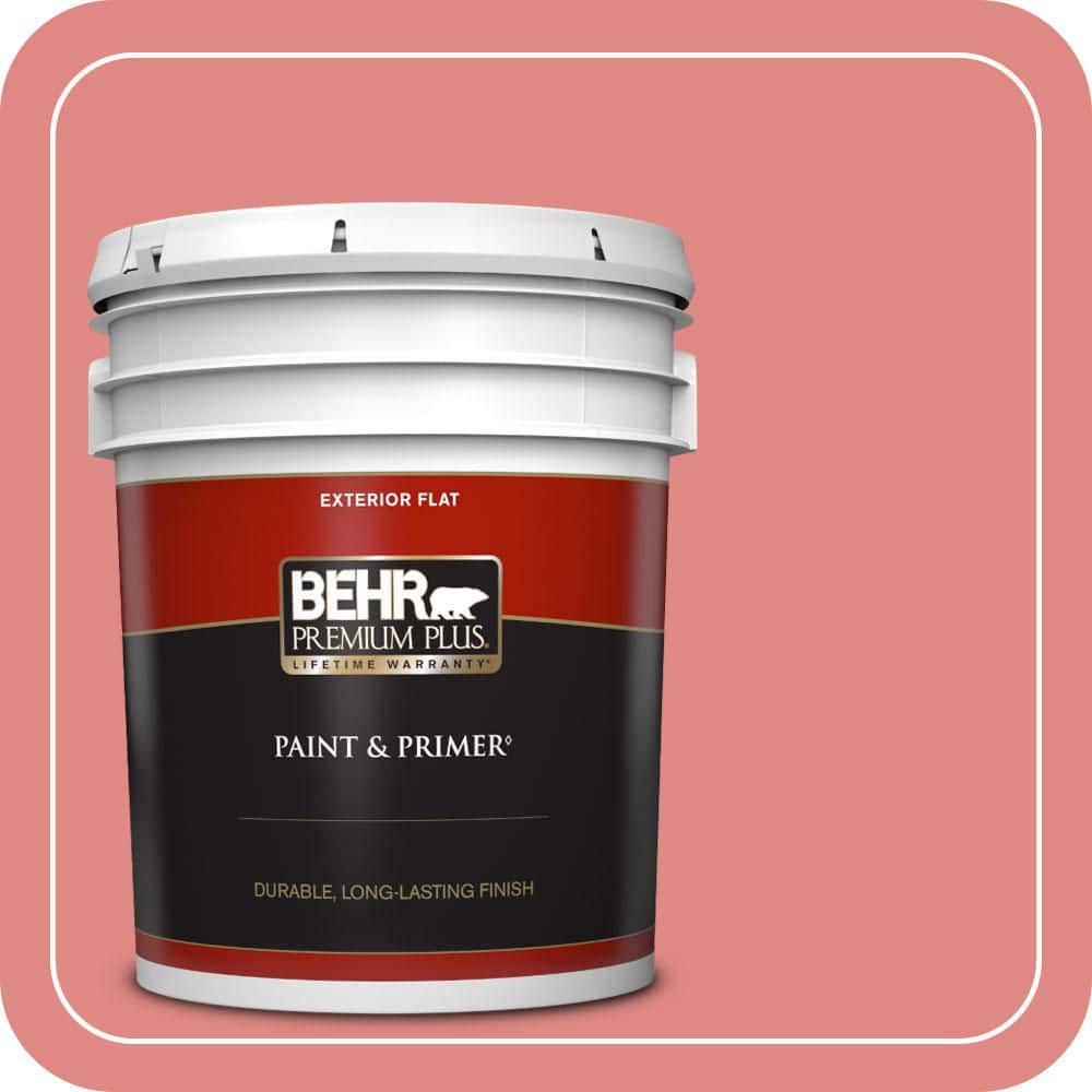 5 gal. Home Decorators Collection #HDC-SP16-12 Begonia Flat Exterior Paint & Primer price history on PriceWatchPro