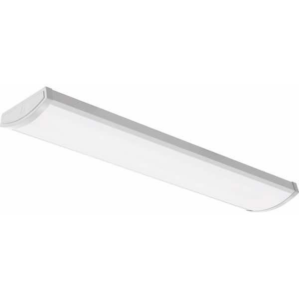 4 ft. 5240 Lumens Integrated LED Bright White Wraparound Light, 4000K 4 ft. 5240 Lumens Integrated LED Bright White Wraparound Light, 4000K