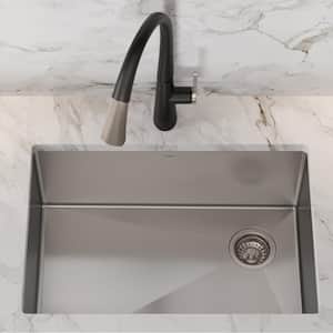 Standart PRO Undermount Stainless Steel 27 in. Single Bowl Kitchen Sink