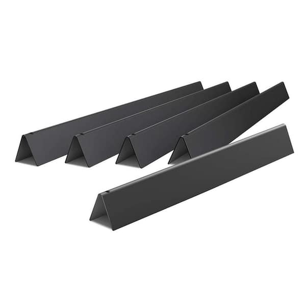 21.5 in. Porcelain-Enameled Heavier Flavorizer Bars Replacement for Weber Genesis Silver with 2 Burner(5-Pack)
