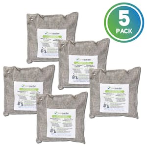 Air Purifying Bamboo Charcoal Bag, 17.6 oz (5-Pack)