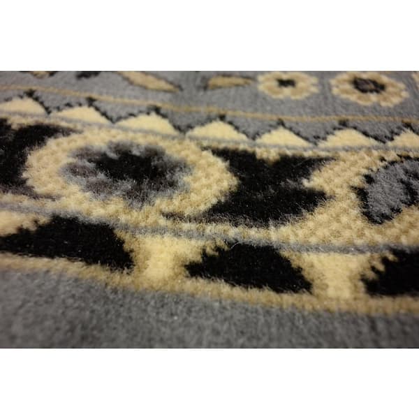 Reza Washington Gray 9' 10 x 13' 0 Area Rug