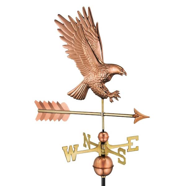 Good Directions American Bald Eagle Weathervane - Pure Copper