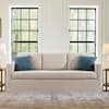 StyleWell Daphne 91.7 in. Skirted Upholstered Queen Size Sofa Bed in Oatmeal 113A062OAT