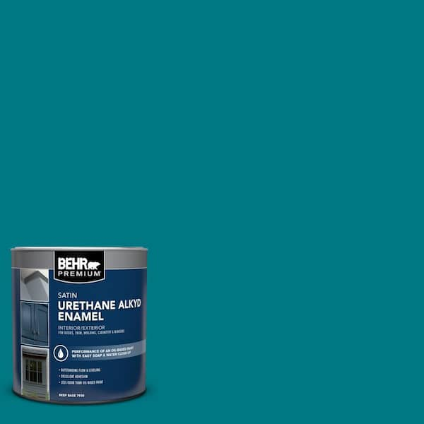 teal paint colors home depot