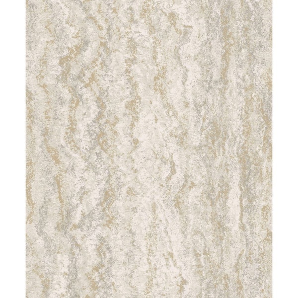 Walls Republic Dove Marble Striation Tectured Wallpaper Print Non-Woven Non-Pasted Textured Wallpaper 57 sq. ft.