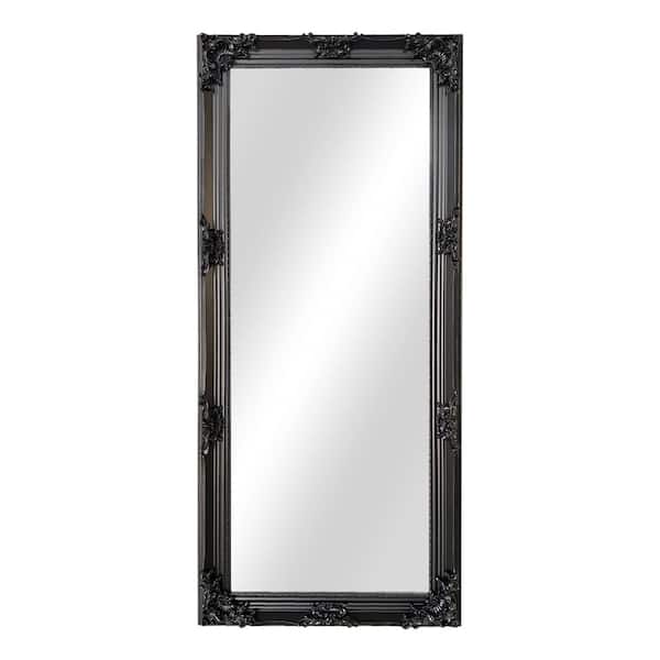 Unbranded 32 in. W x 67 in. H Rectangular Wood Framed Wall Mount Modern Decor Bathroom Vanity Mirror