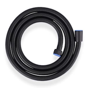 63 in. Stainless Steel Replacement Handheld Shower Hose in Matte Black