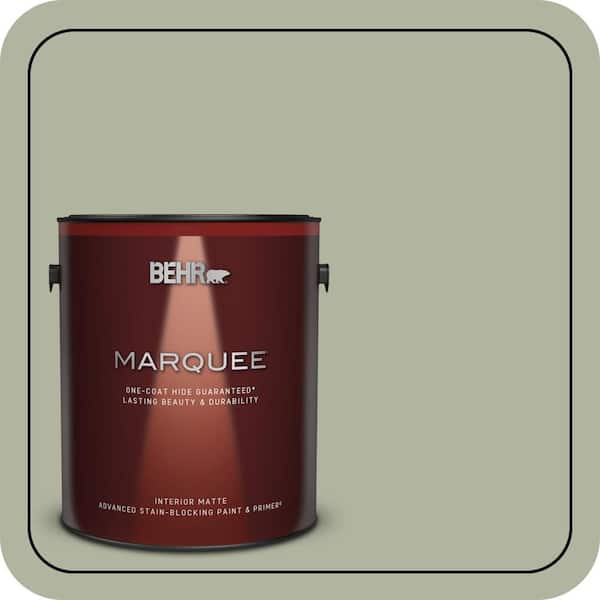 BEHR MARQUEE 1 gal. #PPU11-09 Environmental One-Coat Hide Matte Interior Paint & Primer