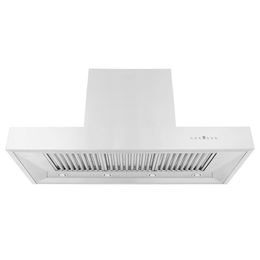 48-Inch Stainless Steel Convertible Wall Mounted Range Hood