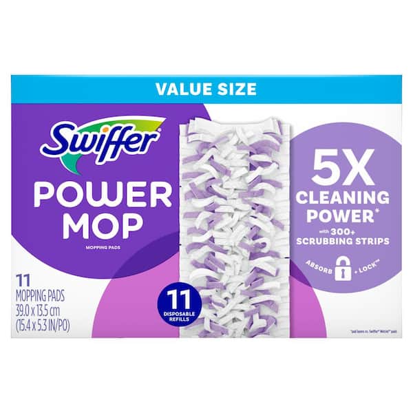 Power Mop Multi-Surface Mopping Pad Refills (11-Count, 3 Pack)