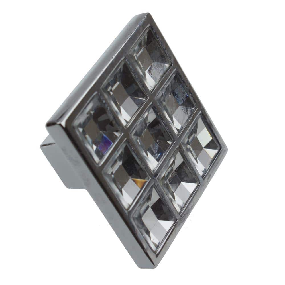 1-1/2 in. Large Square Crystal K9  Cabinet Knob (10-Pack) price history on PriceWatchPro