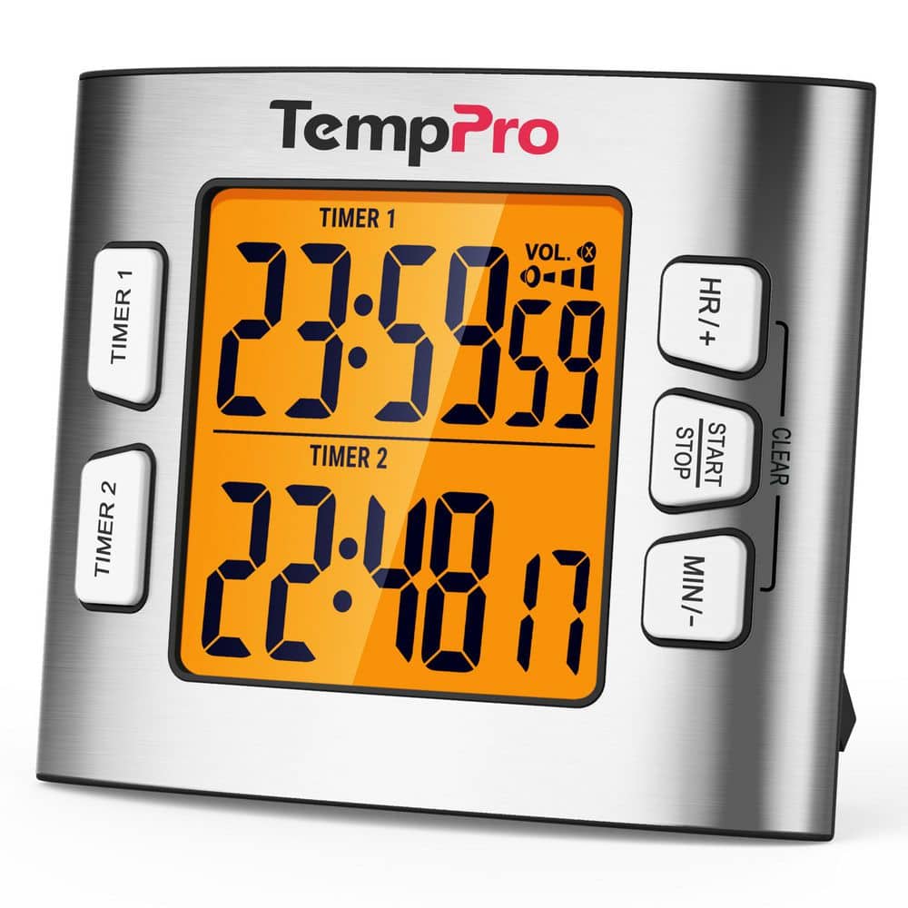 【新品未使用】NEIGHBORHOOD LOGO KITCHEN TIMER TempPro TM02W Digital Kitchen Timer with Adjustable Loud Alarm and