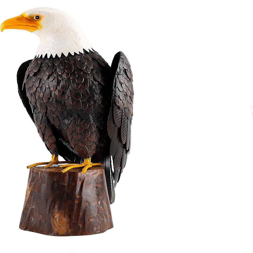 Bald Eagle Metal Yard Art Statue