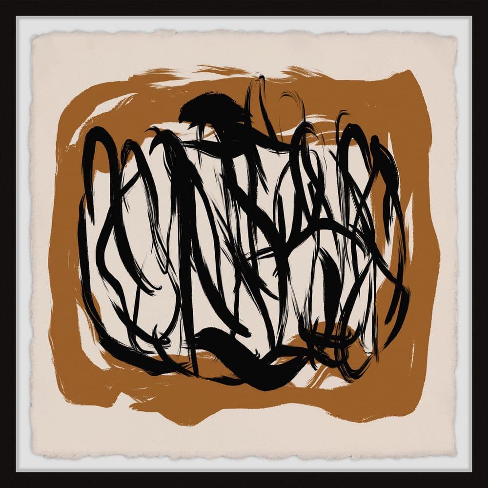Lonely Dimension by Marmont Hill Framed Abstract Art Print 18 in. H x 18 in