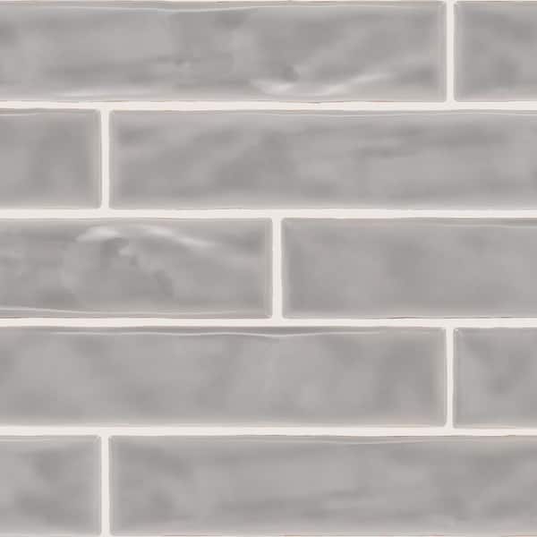 Marazzi Artistic Reflections Rain 2 in. x 10 in. Glazed Ceramic Undulated Wall Tile (586.88 sq. ft./pallet)