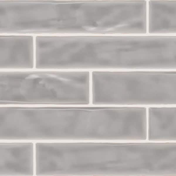 Marazzi Artistic Reflections Rain 2 in. x 10 in. Glazed Ceramic Undulated Wall Tile (586.88 sq. ft./pallet)