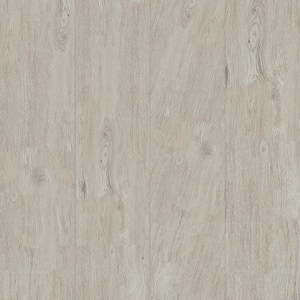 Take Home Sample - EverLux XXL 8.75 in. W x 12 in. L Clamshell Gray Click Lock Luxury Vinyl Plank Flooring