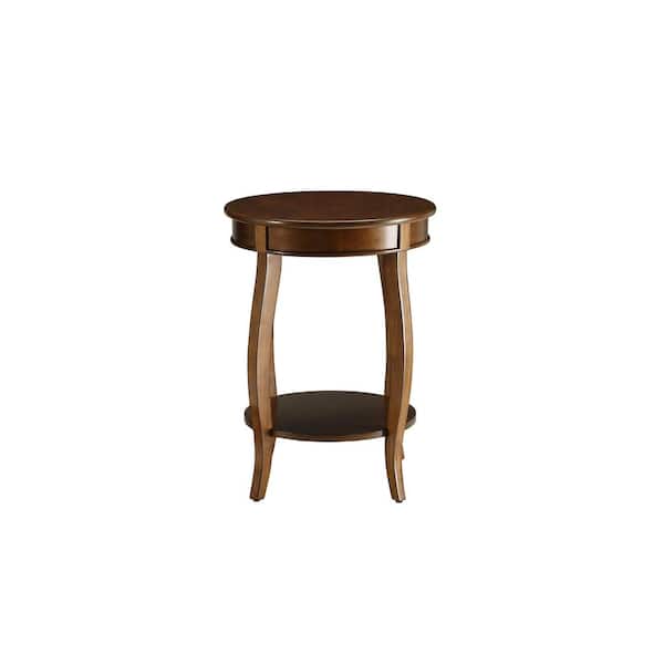 Venetian Worldwide Aberta Walnut Side Table