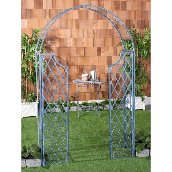 Jaida 88 in. x 71 in. Metal Arbor