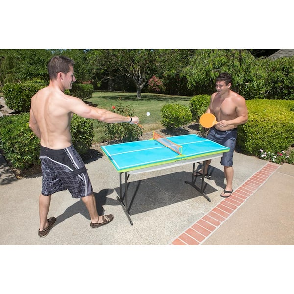 Poolmaster Floating Table Tennis Swimming Pool Game 72726 - The Home Depot