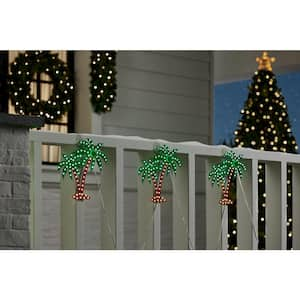 10 in. LED Palm Trees (3-Pack)