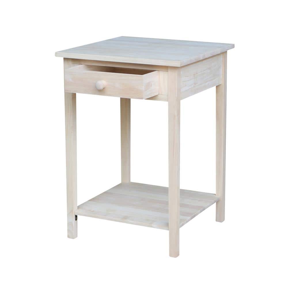 Unfinished Storage End Table - thumbnail 7