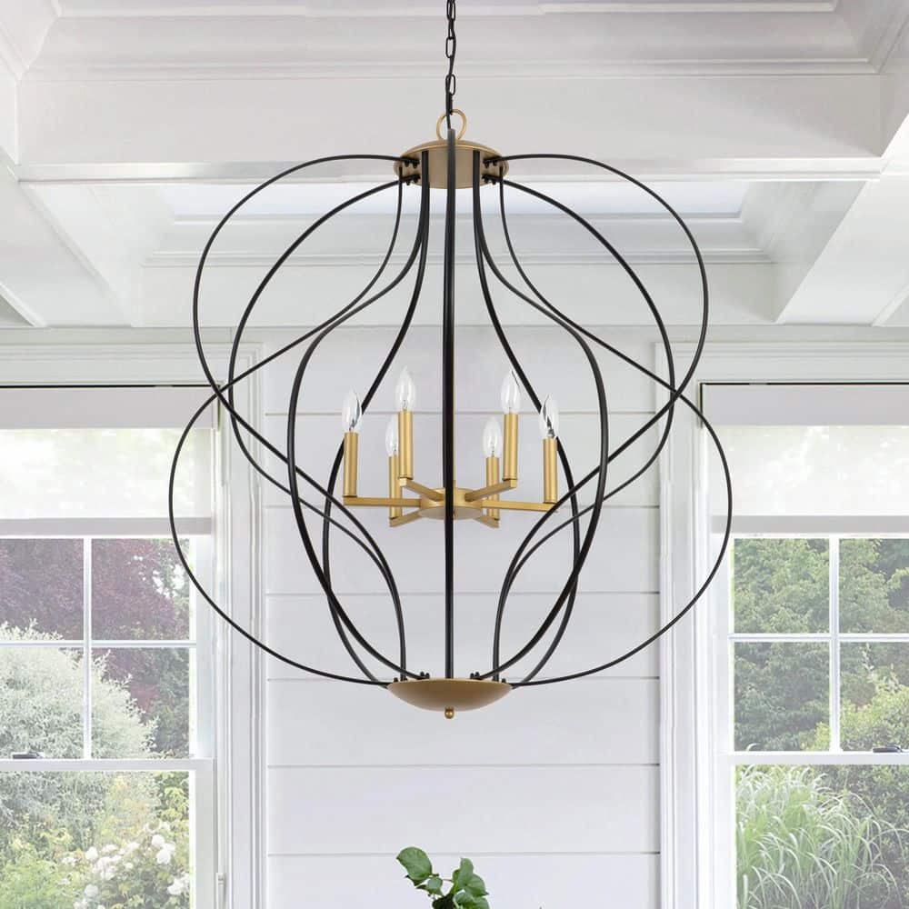 Have a question about Maxax Frankfort 6-Light Black/Gold