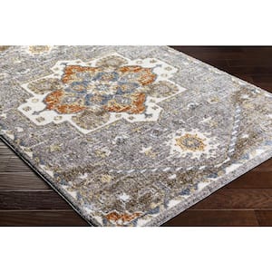 Monet Beige Global 8 ft. x 10 ft. Indoor Area Rug