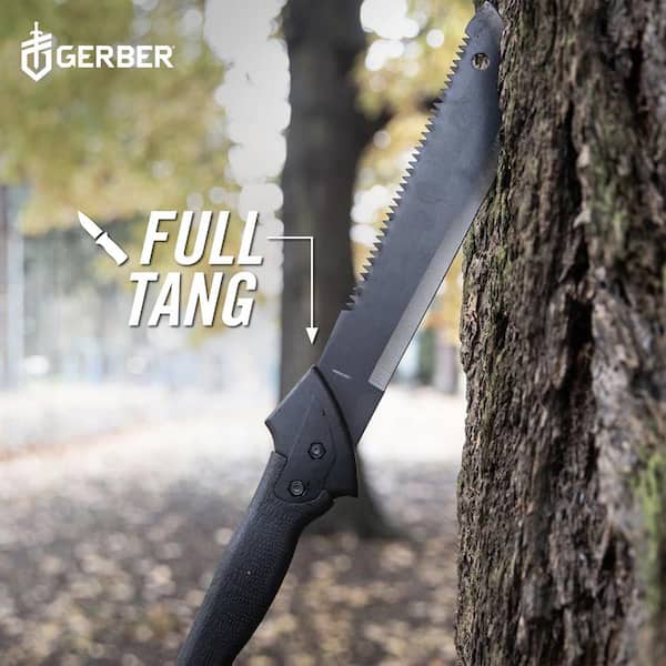 Gerber Gator Machete Jr with 10.75 in. Blade (Sheath Included) 31-003494N -  The Home Depot