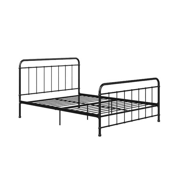 DHP Bice Black Metal Full Bed DE42998 - The Home Depot