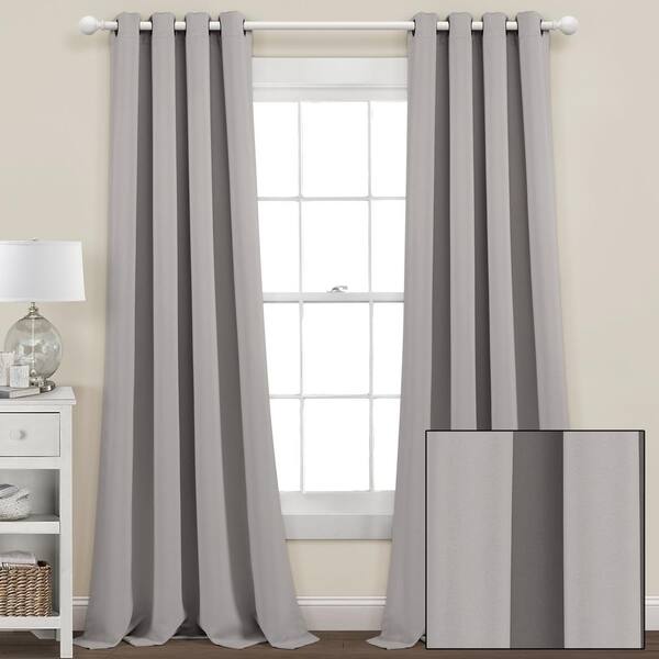 2PC ROOM DARKENING INSULATED BLACKOUT WINDOW CURTAIN PANEL 70"W X 63"L TOGETHER 