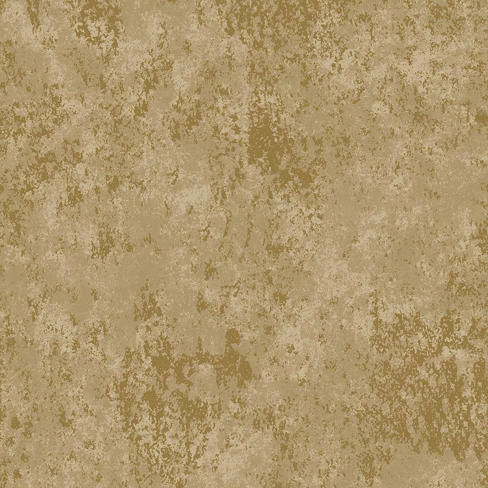 Metallic FX Bronze Industrial Texture Non-Woven Wallpaper