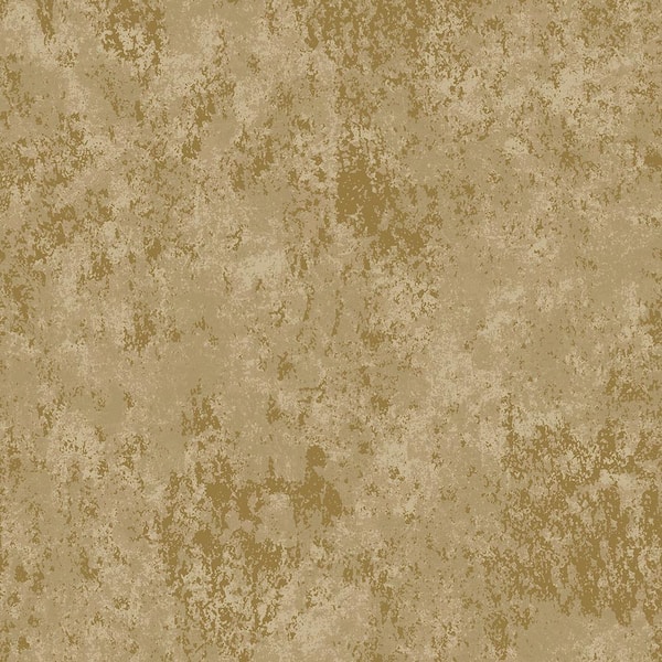 Unbranded Metallic FX Bronze Industrial Texture Non-Woven Wallpaper Sample