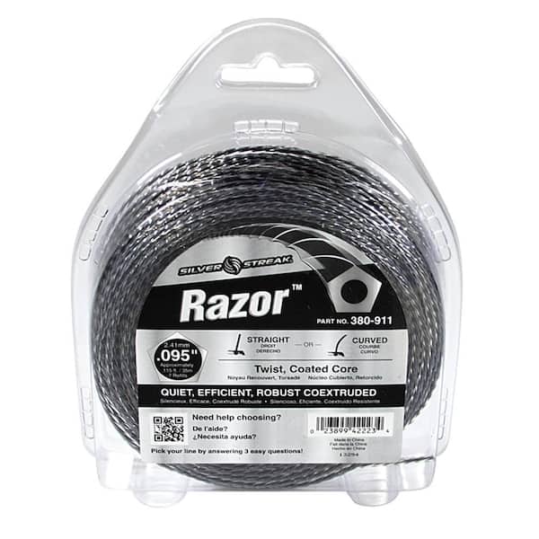 STENS New Razor Trimmer Line for Approximate Length 115 ft., Color Gray, Diameter 0.095 in.