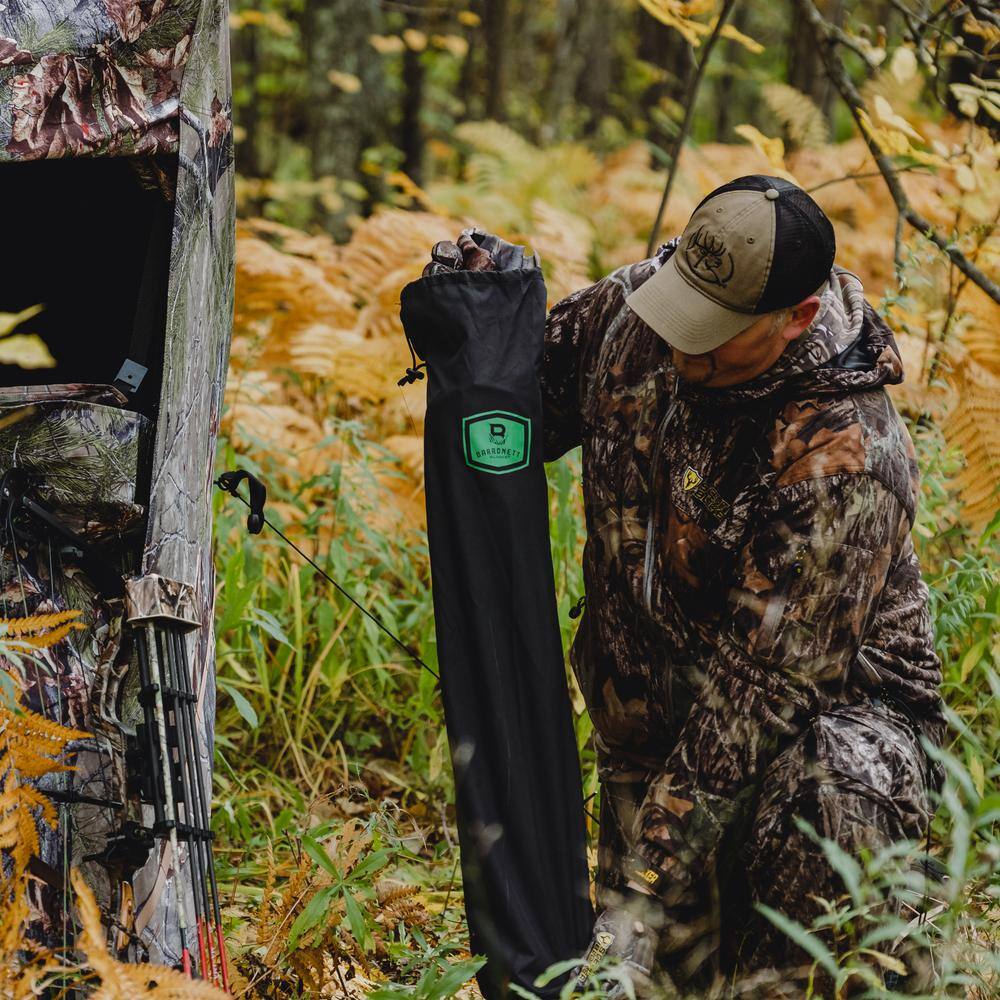 BloodTrail Woodland Camouflage XL Tripod Hunting Chair with Steel Frame
