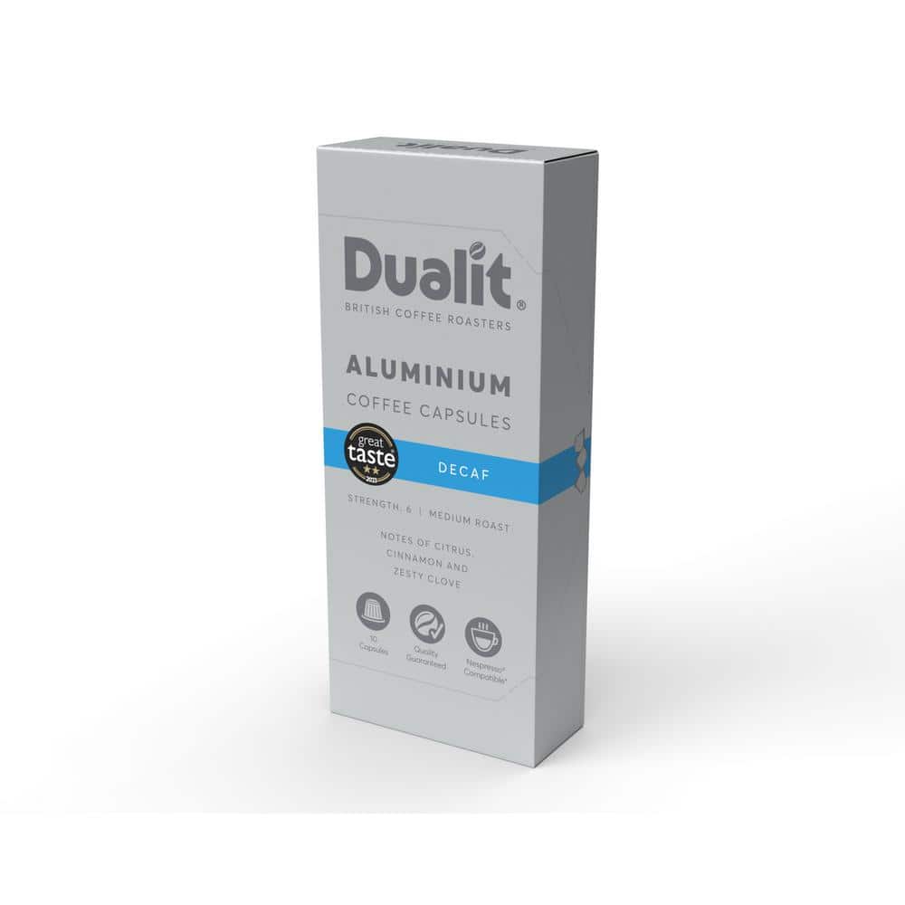 Decaf Coffee Aluminum 80 Capsules (8 packs of 10 capsules)
