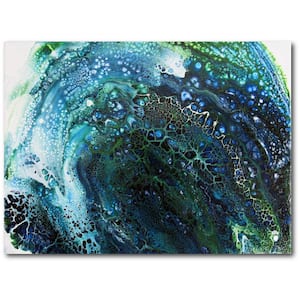 The Crash Gallery-Wrapped Canvas Abstract Wall Art 40 in. x 30 in.