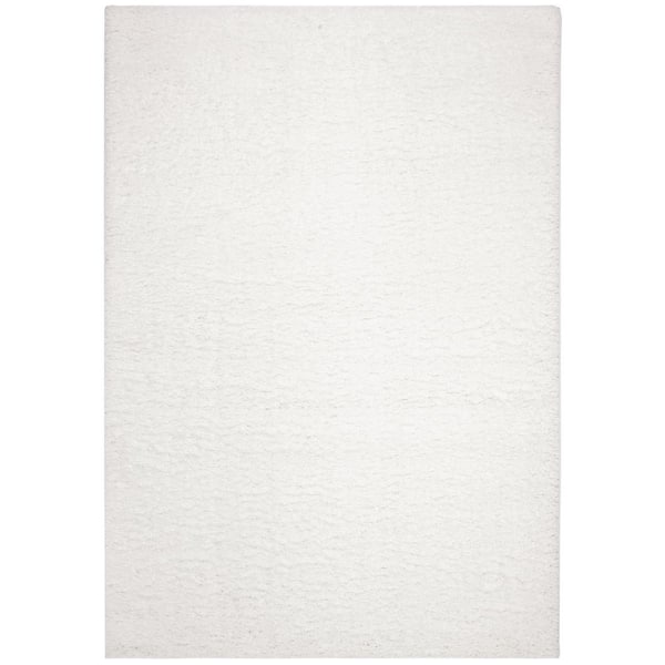SAFAVIEH Augustine White 8 ft. x 10 ft. Solid Area Rug