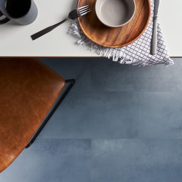 Forge 28 MIL Indio 12 in. x 24 in. Glue Down Waterproof Matte Luxury Vinyl Flooring Tile (31.96 sq. ft. / Case)