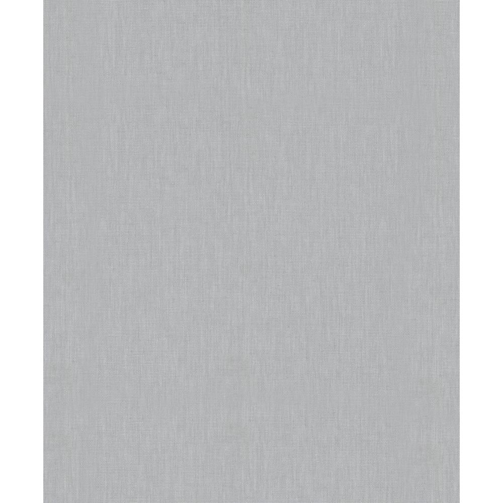 Plain Linen Texture Effect Chalk Grey Matte Finish Vinyl on Non-Woven Non-P