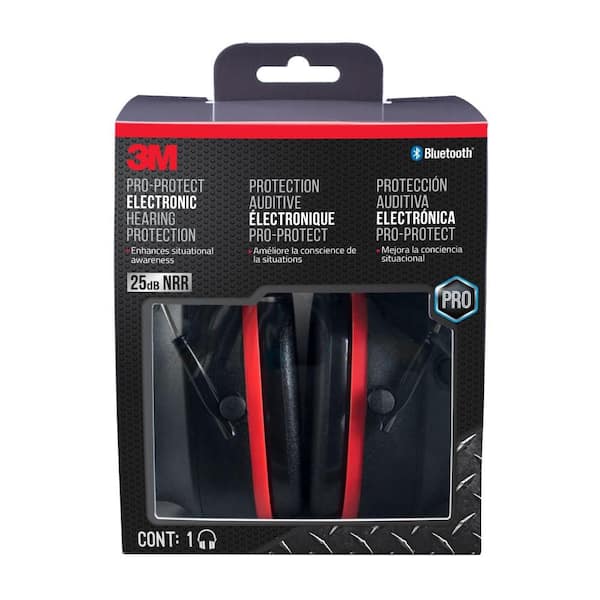 Pro-Protect Wireless Electronic Hearing Protector with Bluetooth Technology, NRR 25 db