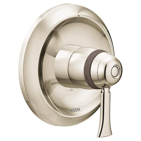 Moen Wynford Exacttemp 1 Handle Valve Trim Kit In Polished Nickel Valve Not Included T6601nl 6848