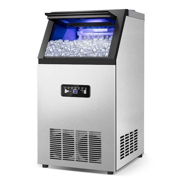 TITTLA 14 in. 100 lbs. Full Size Ice Cubes per day Ice Maker