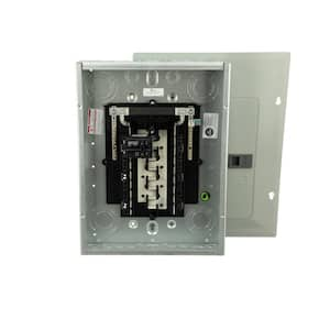 BR 100 Amp 24-Circuit Indoor 22 kAIC Main Breaker Plug-On Neutral Load Center