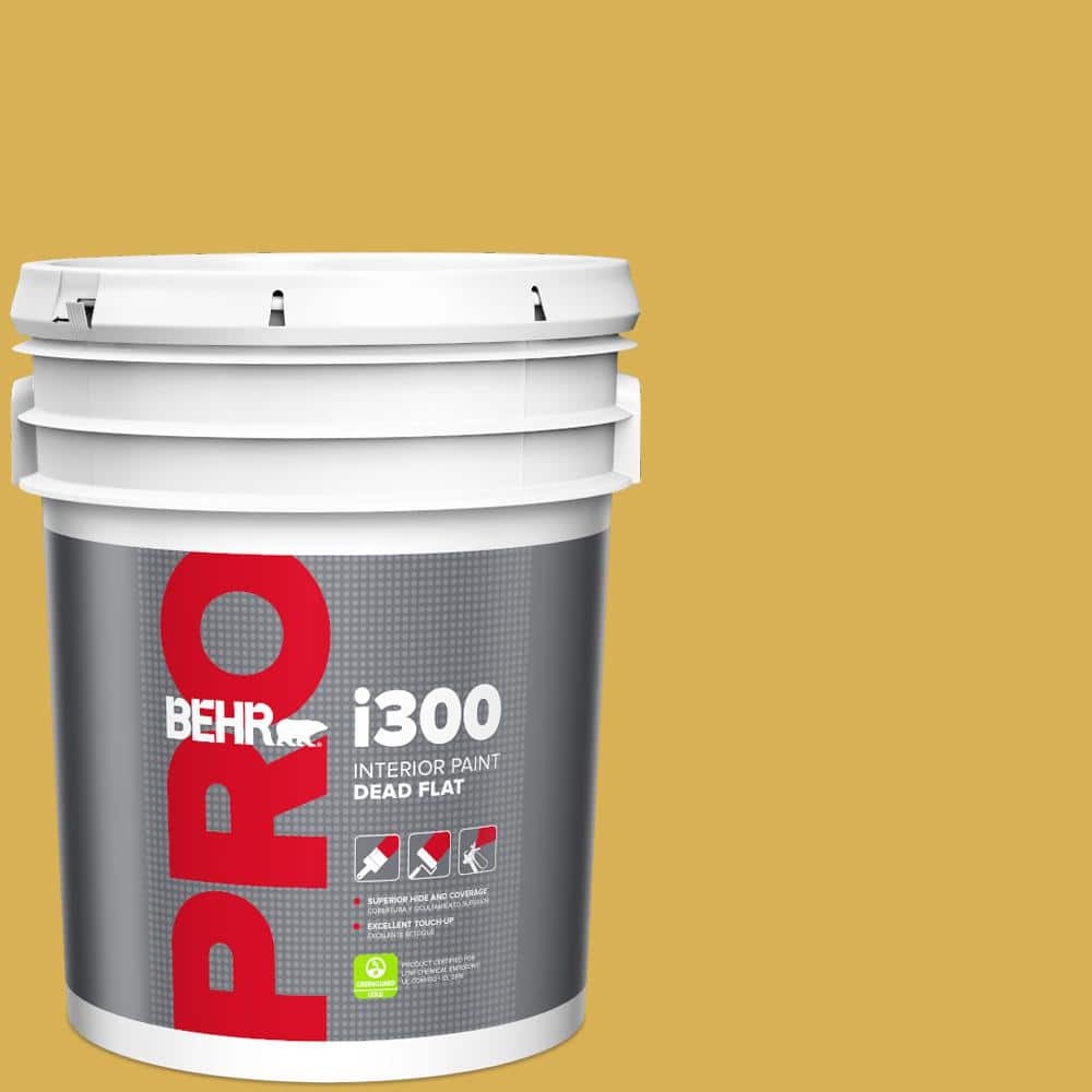 5 gal. #370D-6 Golden Cricket Dead Flat Interior Paint price history on PriceWatchPro