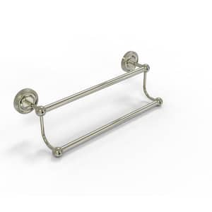 Prestige Regal Collection 30 in. Wall Mounted Double Towel Bar in Polished Nickel