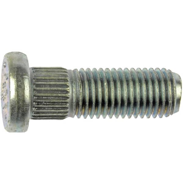 Autograde M12-1.50 Serrated Wheel Stud - 12.22mm Knurl, 36mm Length