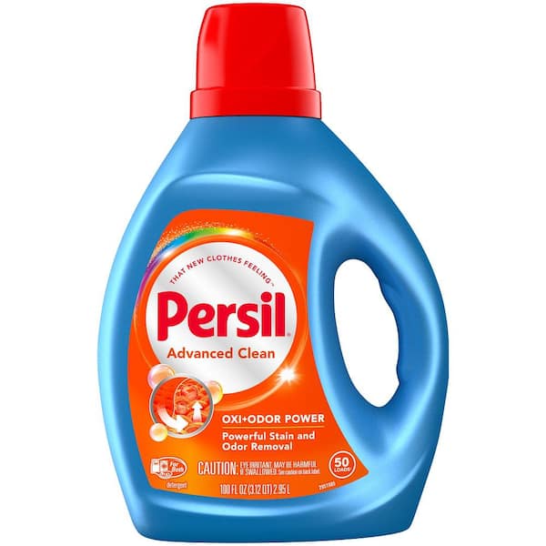 Persil Advanced Clean Oxi Odor Power Liquid Laundry Detergent, 50-Loads, 100 fl.oz.