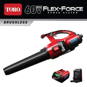 157 MPH 605 CFM 60-Volt Max Lithium-Ion Cordless Brushless Leaf Blower 4.0 Ah Battery and Charger Included